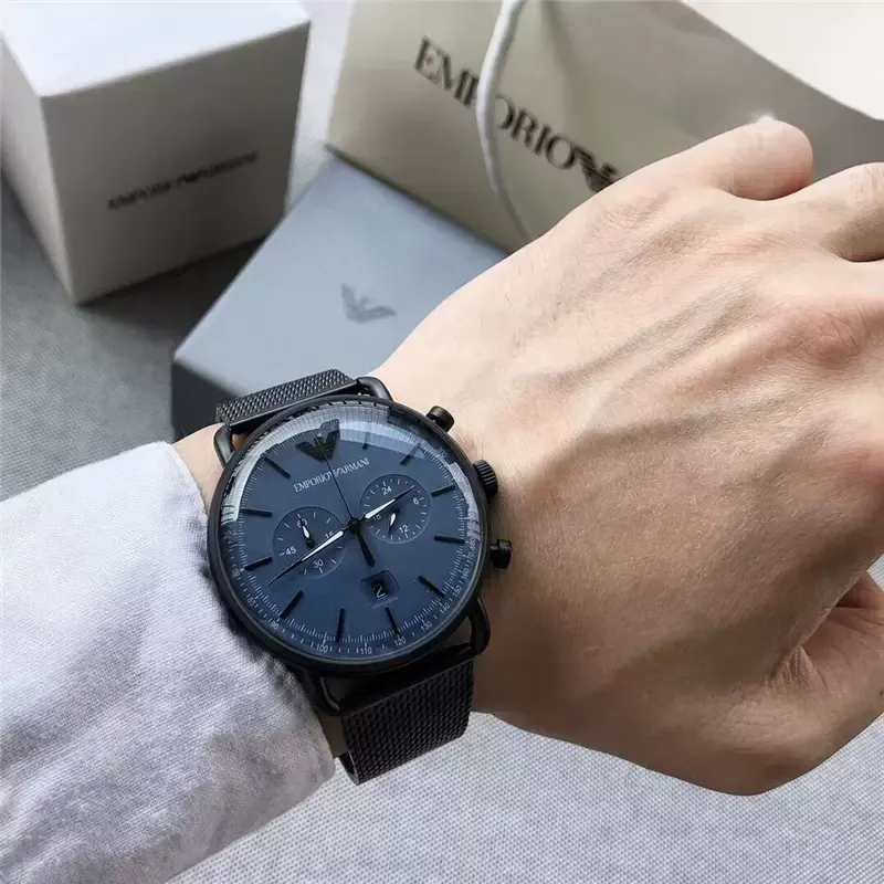 Emporio Armani Aviator Chronograph Quartz Men's Watch- AR11201